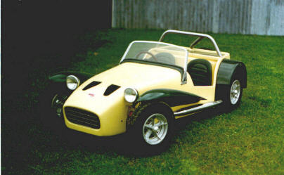 Une Lotus Super Seven � l'�chelle � !